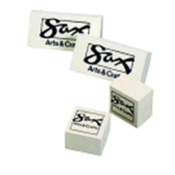 Sax 2 x 1 x 0.63 in. Soap Eraser - White; Pack 12